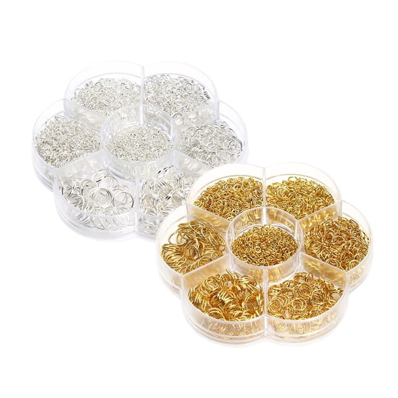 2900 Pieces Open Jump s With Open/Close Tools Making And Color Mixed Size