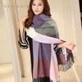 thumbnail image 2 of VEITHDIA-bufanda de lana de Cachemira para mujer, chal largo de celosía ancha, manta cálida, venta al por mayor, otoño e invierno, 2019 Fivean unisex, 2 of 2