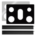 thumbnail image 3 of Nonstick 5-Hole Gas Stove Top Mat Protective Cover Kitchen Range Protector Liner, 3 of 10
