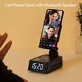 thumbnail image 3 of Soporte para teléfono celular, altavoz Bluetooth con reloj, iFKOO Gifts, 3 of 7