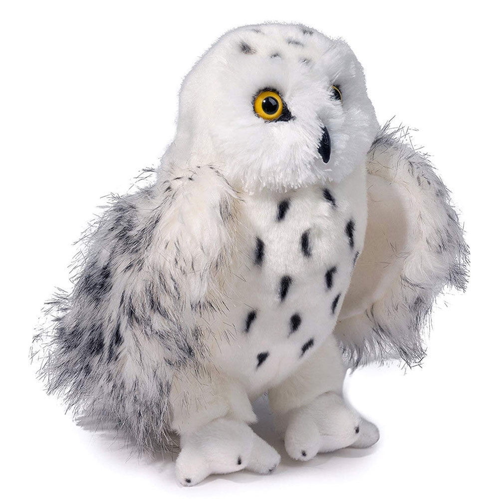 Cute  Realistic Hedwig Owl Toy Mini Simulation Model Christmas Gift New SH 