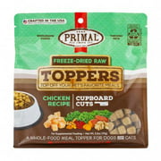Angle View: Primal Freeze Dried Cupboard Cuts Toppers (Chicken Flavor)