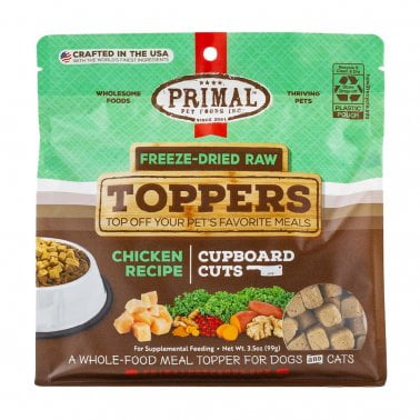 Primal Freeze Dried Cupboard Cuts Toppers (Chicken Flavor)