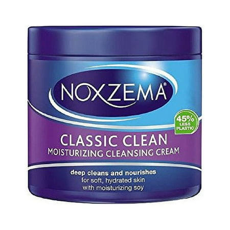 Noxzema Classic Clean, Moisturizing Cleansing Cream 12 Oz (Pack of 6)