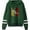 Green, variant on Only Murders In The Building Merch Hoodie Unisex Pocketless Double-bar Sleeve Casual Sweatshirt,2XS,Red