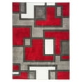 thumbnail image 2 of Well Woven Ruby Imagination Squares Indoor Area Rug, 2 of 11
