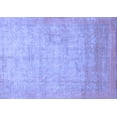 thumbnail image 1 of Ahgly Company Machine Washable Indoor Rectangle Abstract Blue Modern Area Rugs, 2' x 5', 1 of 4
