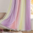 thumbnail image 4 of Cortina XiDi Rainbow Blackout Sheer 132 x 160 cm, 1 panel, 4 of 9