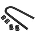 thumbnail image 1 of Kit de Radiateur Flexible en Acier Inoxydable avec Capuchon Réglable 48 Pouces Universel, 1 of 7