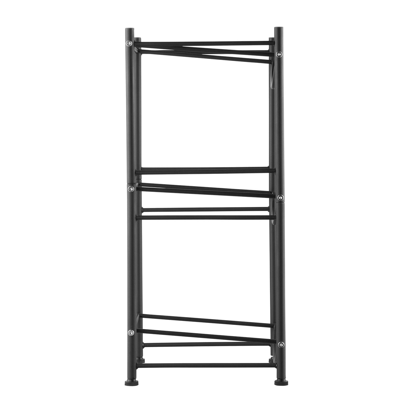 3-Tier Water Jug Holder 13" x 13" x 29", Cast Iron, 125.7 lbs Capacity, High Guardrails, Adjustable Feet for Living Room Kitchen Garage