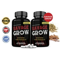 (2 Pack) Savage Grow Men’s Health Supplement 1484mg 120 Capsules