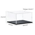 thumbnail image 2 of Unique Bargains Clear Display Case Acrylic Box, Assemble Transparent Box Dustproof Showcase 40x20x25cm for Collectibles, Craft, 2 of 6