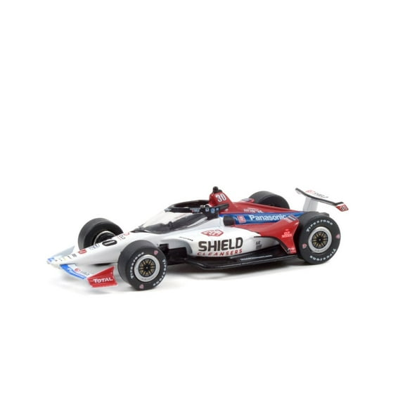 NTT IndyCar Series, #30 Takuma Sato / Rahal Letterman Lanigan Racing, Shield Cleansers (Road Course Configuration) - Greenlight 11516/48 - 1/64 scale Diecast Model Toy Car