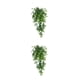 thumbnail image 1 of Cateissary Plantas colgantes artificiales realistas: naturaleza en interiores sin preocuparse por regar al aire libre en maceta pared falsa vid Datura 2Conjunto, 1 of 6