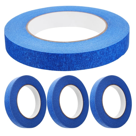OULII De Pintura Azul Larga Para Enmascarar Bordes Y Superficies Con Fácil Remoción