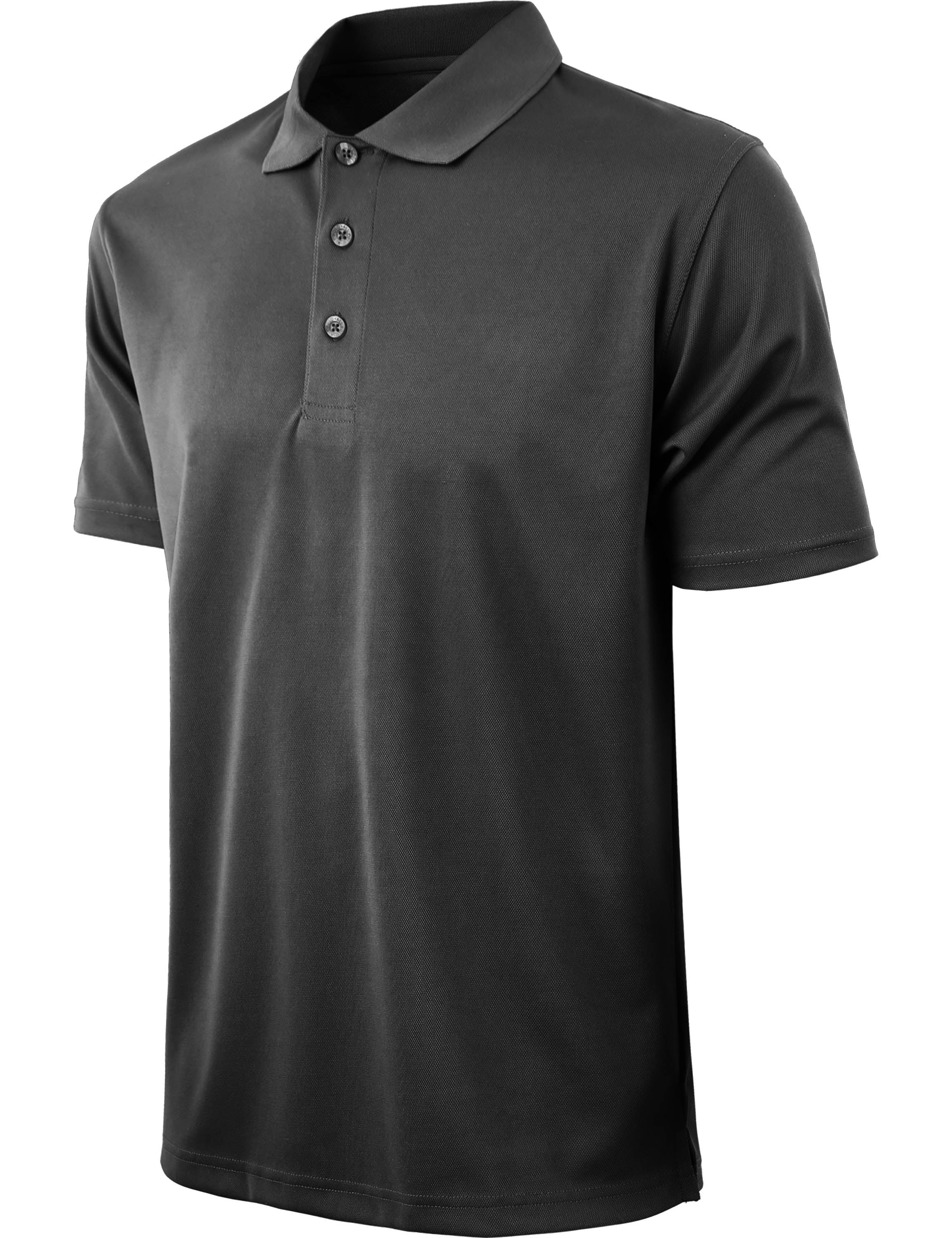 IZOD Mens Verdant Green Grid Swingflex Performance Golf Polo Shirt