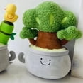 thumbnail image 3 of Muñeco de Peluche de Simulación de Plantas Suculentas en Macetas, Almohada de Flores en Maceta, Decoración Suave para la Mesita de Noche B, 3 of 6
