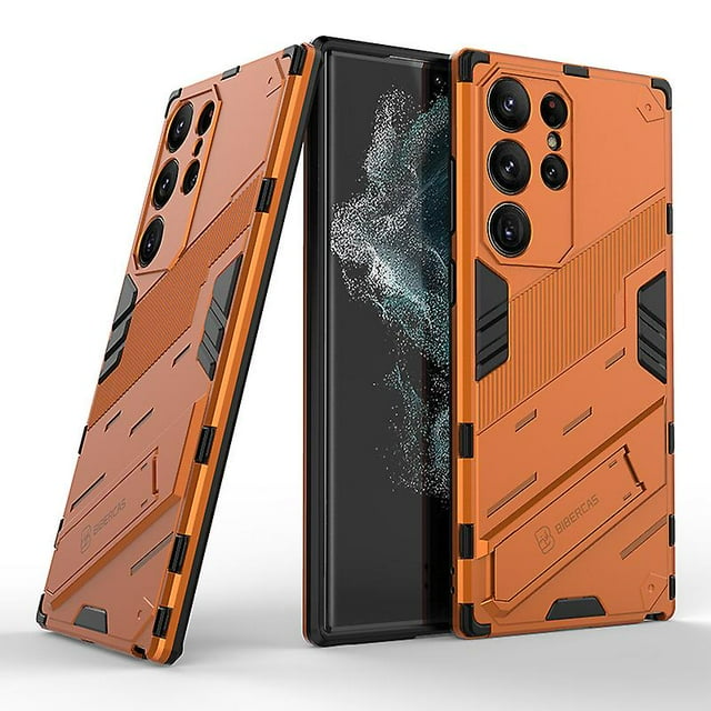 Heavy Duty Shockproof Phone Case Compatible Samsung Galaxy S23 Ultra/ S23 Plus/ S23 With Kickstand