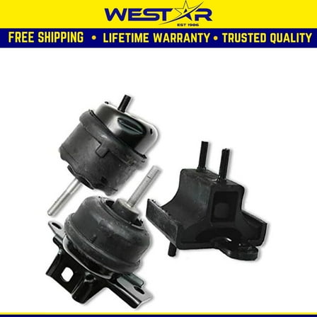 Fits 2000-2005 Cadillac Deville 4.6L Transmission Mount Set 3pcs