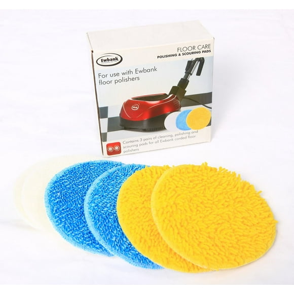 Ewbank Mixed Polisher Pad Set For Ewbank Floor Polishers EPV1100 And EP170, 2 sets