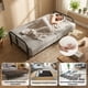 thumbnail image 3 of Sofá Cama Color Gris Multifunción Homemake Furniture, 3 of 6