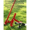thumbnail image 5 of Tree Root Puller Tool, Leverage Post Puller, Heavy Duty Steel Sapling Remover for Fence Posts, Weeds, Shrubs and Garden Use, 5 of 8