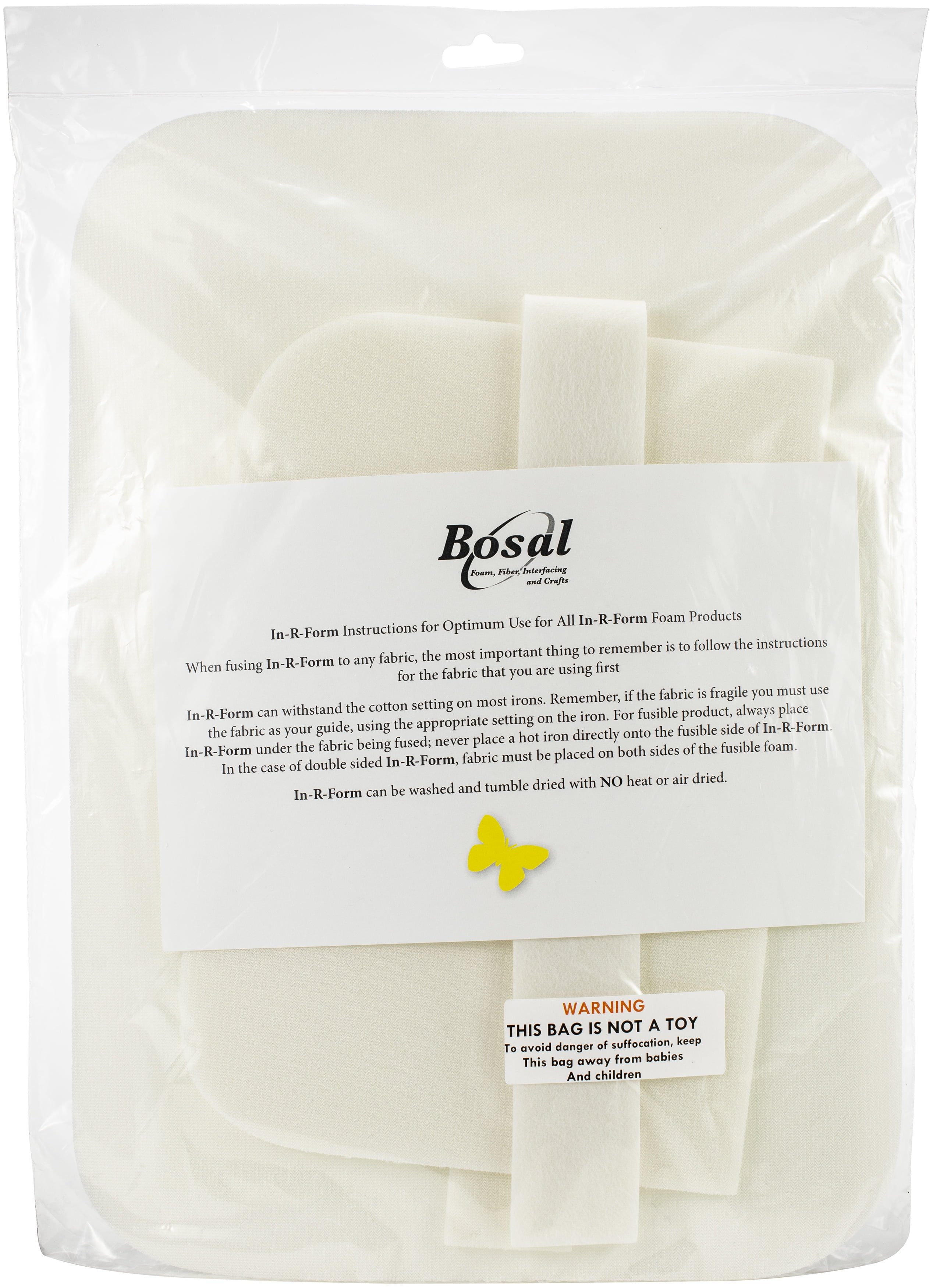 Bosal In-R-Form Unique Fusible Foam Stabilizer-Shelly Bag