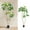 1.6m/5.2ft, variant on Artificial Umbrella For Indoor,Home 5.2FT/5.9FT Tall Fake Plants Artificial Plants With Planter, Umbrella Tree In Pot, PVC Fake Trees For Living Room Floor Greening Porch