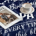 thumbnail image 4 of Happy Birthday Gifts for Grandpa Birthday Gifts Ideas for Grandpa from Granddaughter Birthday Decorations for Grandpa from Grandson Happy Birthday to Grandpa Throw Blankets 50x60 Inches, 4 of 6