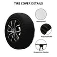 thumbnail image 2 of Naloa Cartoon Monster Trucks1 PVC Leather Spare Tire Wheel Cover for Car Truck SUV Camper Trailer Universal Fit many size14 inch, 2 of 6