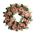 thumbnail image 1 of Guirnalda de flores artificiales decorativa para puerta de entrada, decoración de fiesta en el hogar Margarita de otoño, 1 of 9