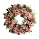 thumbnail image 1 of Guirnalda de flores artificiales decorativa para puerta de entrada, decoración de fiesta en el hogar Margarita de otoño, 1 of 9