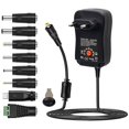 thumbnail image 1 of Adaptador de corriente universal de CA a CC de 30 W con Puerto USB de 5 V 2,1 A BRILLAR, 1 of 5