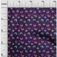 thumbnail image 2 of oneOone Cotton Cambric Purple Fabric Kids Safari Print Sewing Fabric By The Yard Printed Diy Clothing Sewing Supplies 42 Inch Wide, 2 of 4