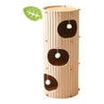 thumbnail image 1 of Bunblic Climbing Frame Home Decor Felt Cat Stuff Kitten Scratching Poodle Kitten Dog Three Layer Camel, 1 of 8