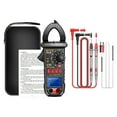 thumbnail image 2 of Digital Clamp Meter Electrical Multimeter Bklight Screen Meansures Ncv  DC Current Electrician Tools Smart Tester for Cars Fuses Blk, 2 of 8