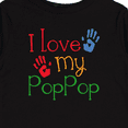 thumbnail image 4 of Inktastic Poppop Grandkids Handprints Boys or Girls Long Sleeve Toddler T-Shirt, 4 of 5