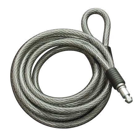 MASTER LOCK Spare Cable Lock, 8 Ft, 10mm D, For 14R887 8256DAT