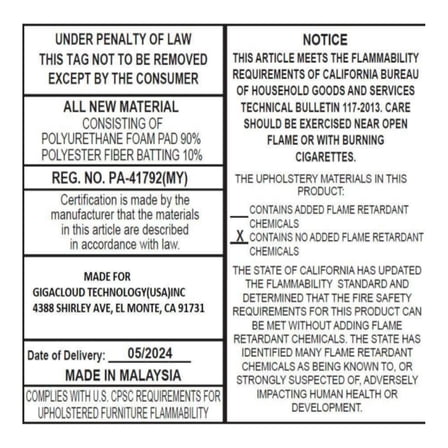 Full Upholstered Platform Bed with Trundle, Beige