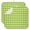Smile El, variant on 2 Pack Minimalist Cactus Dish Mats Absorbent Countertop Protector, Heat Resistant & Compact (Kawaii Succulent)