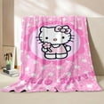 thumbnail image 5 of Hello Kitty Sanrio Blanket Soft Fluffy Cartooon Throw King Size Luxury Blanket Kid Boy Adult Sofa Bed Blanket Cover Throw Gift LS, 5 of 6