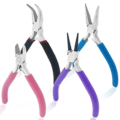 8 Sets Mini Plier Beading Electrical Precision Craft Tool Jewellery Making Plier 