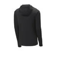 thumbnail image 4 of Sport Tek Male Cowl Neck Hooded Pullover St358 Black Medium, 4 of 4