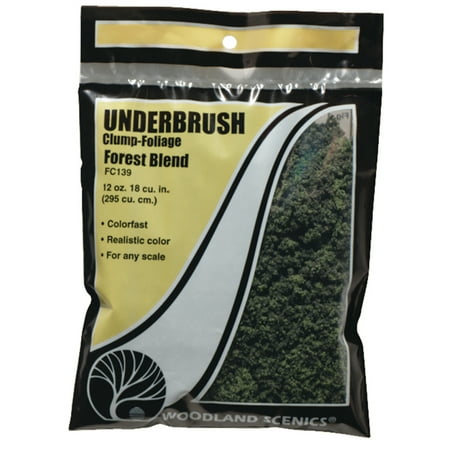UPC: 0724771001393 | Woodland Scenics Underbrush Groundcover  Forest Blend