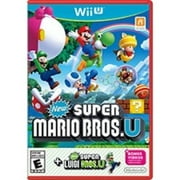 Angle View: New Super Mario Bros U + New Super Luigi U, Nintendo, Nintendo Wii U, 045496903749