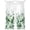 Green, variant on Blue Blooms Floral Sheer Curtains 45 Inch Length 2 Panels Set Window Treatments, Farmhouse Spring Flowers Botanical Rod Pocket Semi Curtains for Living Room/Bedroom/Kitchen Décor, 104"W x 45"L