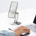 thumbnail image 3 of HBBKVI Phone Holder 3 - Foldable Metal Magnetic Mobile Phone Stand for Desk - Rotatable Multifunctional Stand for Live Streaming TV - Watching Phones Tablets, 3 of 6