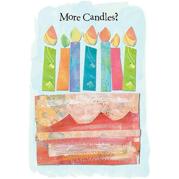 Birthday Greeting Card (5" x 7") by Art from the Heart | 3 Pack   3 Envelopes (Bigger Wish)