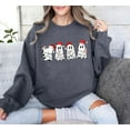thumbnail image 5 of Ghost Christmas Sweatshirt - Cute Holiday Ghost Crewneck Pullover, Funny Christmas Sweater, 5 of 6