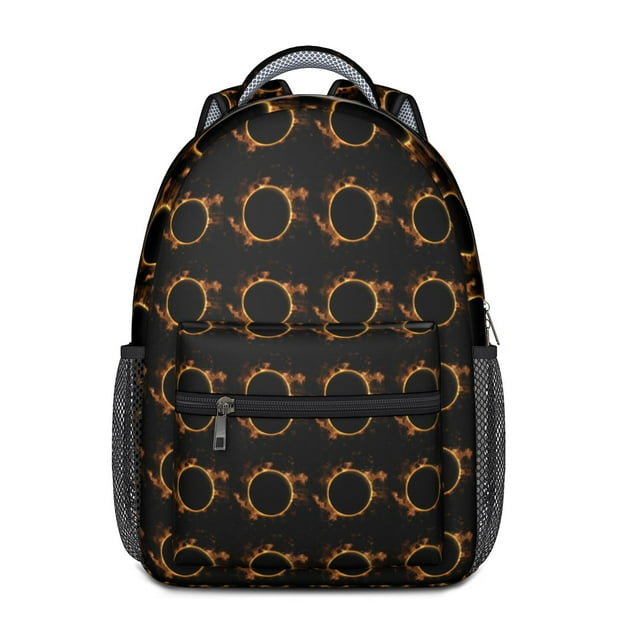 Planet Waterproof Backpack - Breathable & Lightweight with Adjustable Straps, Star Constellation Print for School & Travel
